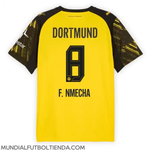 Camiseta Borussia Dortmund Felix Nmecha #8 Primera Equipación Replica 2025-26 mangas cortas